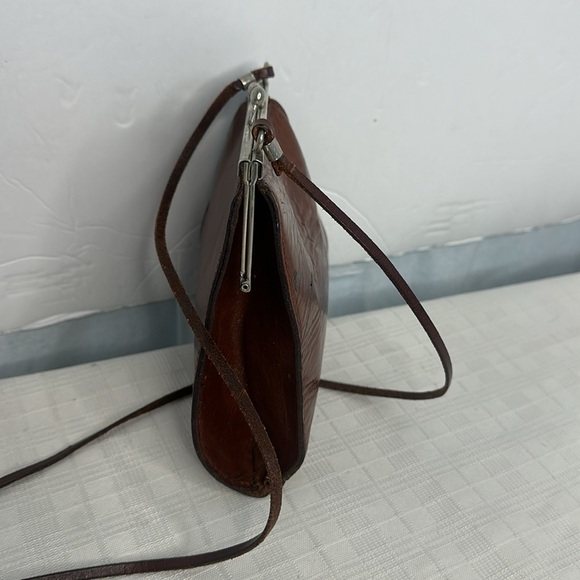 Kiss Lock closure Elegant Brown Mini Bag - Picture 4 of 7